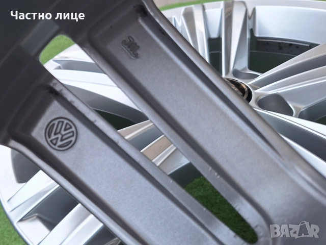 Продавам 4бр оригинални 18-ки джанти за Фолксваген Тигуан, Голф 5,6,7,8, Туран, Пасат, Ти-рок , снимка 9 - Гуми и джанти - 53877147