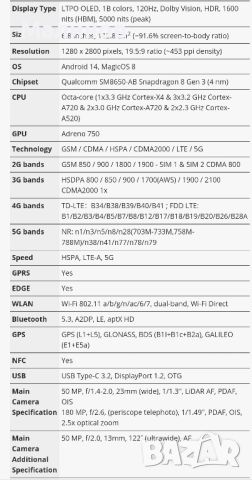 Huawei Honor Magic 6 RSR Porsche design 5G Dual sim, снимка 7 - Huawei - 45100272