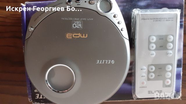 Дискмен Елит сд, мп3, снимка 1 - MP3 и MP4 плеъри - 45339885