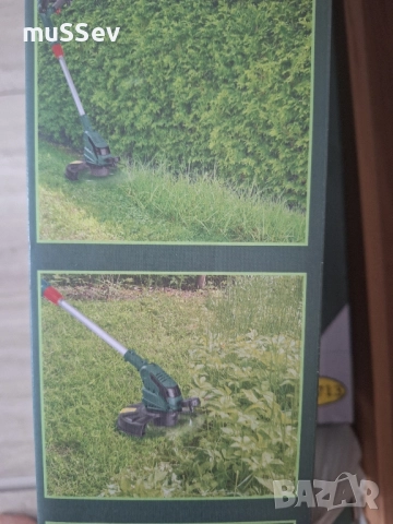 Акумулаторен тример на Парксайд 20В Parkside PRTA 20 V, снимка 9 - Градинска техника - 43910010