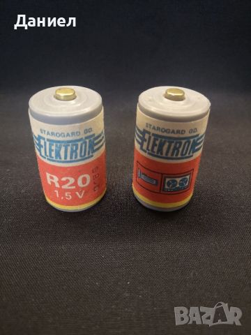 Ретро батерии, снимка 1 - Антикварни и старинни предмети - 45770584
