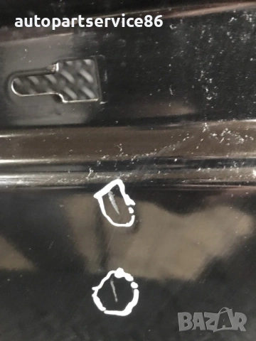 Предна лява странична врата черен цвят за Mercedes ML W164 (2006-2011) 25829, снимка 2 - Части - 54179620