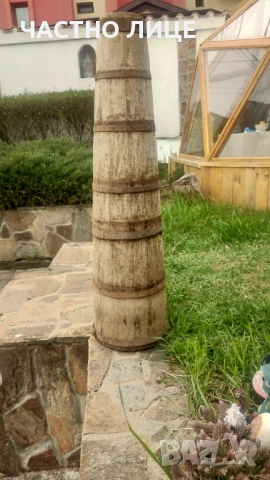 Старинен Уред за биене на масло 