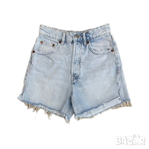 Дамски дънкови къси панталони Zara | 34 EUR, снимка 1 - Къси панталони и бермуди - 45395339