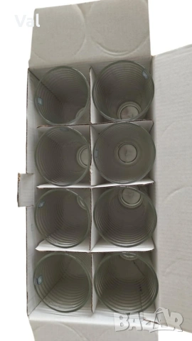 Елегантен комплект от 8 стъклени чаши Leonardo Toscana 330ml, снимка 2 - Чаши - 53038834