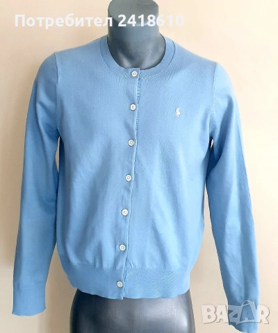 POLO Ralph Lauren Cotton Knit Cardigan Womens Size / M  ОРИГИНАЛ! Дамскa Жилетка!, снимка 10 - Жилетки - 53756626
