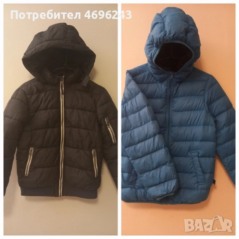 Две детски зимни якета 140 см