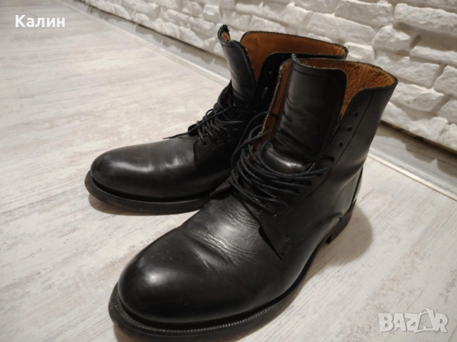 Зара-боти / кубинки - ZARA, снимка 4 - Мъжки боти - 53374558