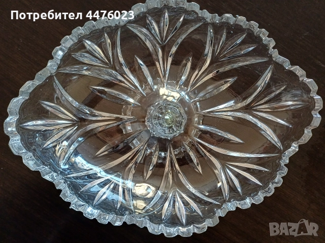 Кристални фруктиери, снимка 3 - Декорация за дома - 52927832