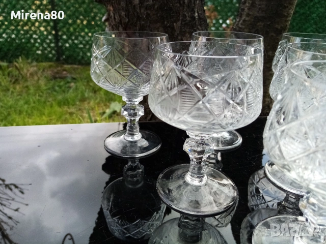 Кристален сервиз за ракия - Сливен, снимка 2 - Сервизи - 54169205