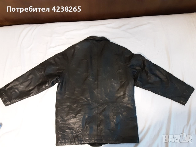 кожено яке черно Rover&Jakes, снимка 2 - Якета - 52301397