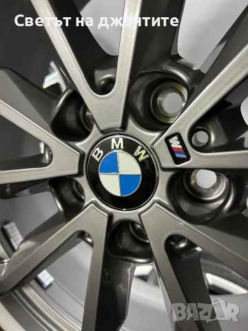 Джанти 17 Цола с Зимни гуми 205/55/18 BMW X1 X2  U11 U12 Style 711 M Оригинал, снимка 3 - Гуми и джанти - 53300054
