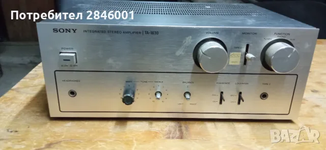 SONY TA-1639, снимка 2 - Ресийвъри, усилватели, смесителни пултове - 48296579