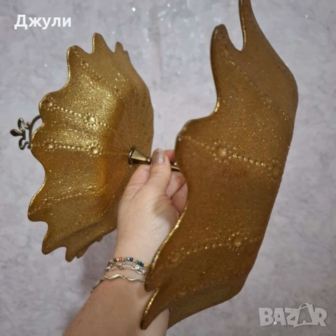 Златиста  Фруктиера на две нива , снимка 3 - Аксесоари за кухня - 53851257