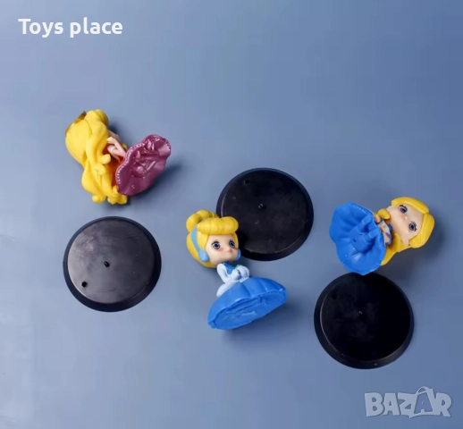 Комплект фигурки Принцесите на Дисни, Disney princess, фигурки за торта или игра Ариел, Рапунцел, Сн, снимка 3 - Фигурки - 51587701
