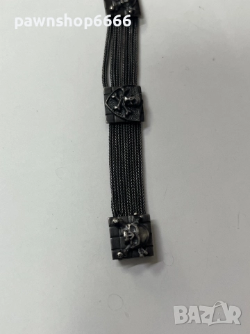 Сребърна гривна 925, снимка 10 - Гривни - 51454950