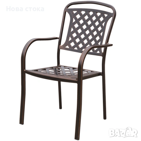 Градински стол, 54*61*89 см, снимка 2 - Градински мебели, декорация  - 54031803