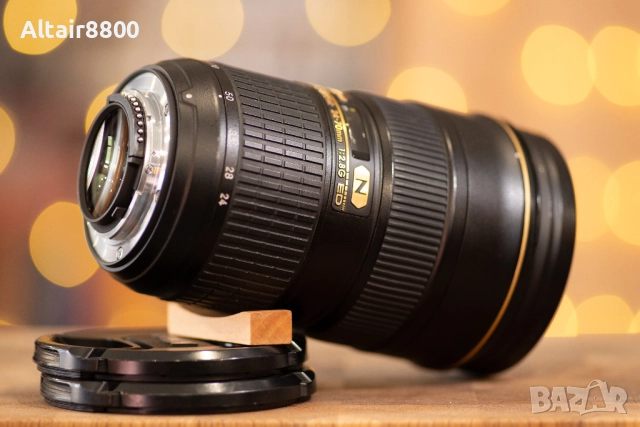 Nikon 24-70mm f/2.8G ED Nikkor обектив Никон, снимка 3 - Обективи и филтри - 52799554