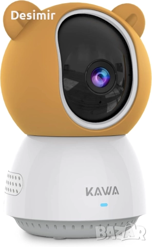 KAWA 2K видео бебефон с 5" монитор, нощно виждане, VOX звук, снимка 7 - Други - 52671920