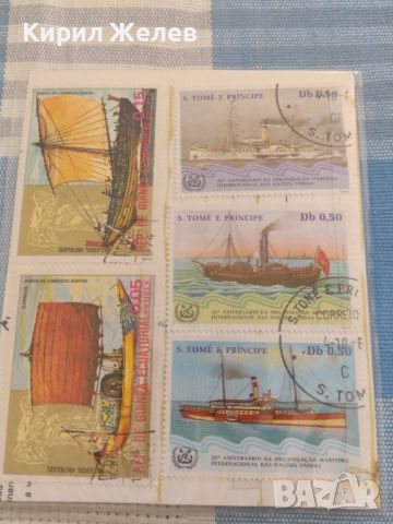 Пощенски марки серия КОРАБИ стари редки перфектно състояние за КОЛЕКЦИОНЕРИ 45917, снимка 11 - Филателия - 46288031