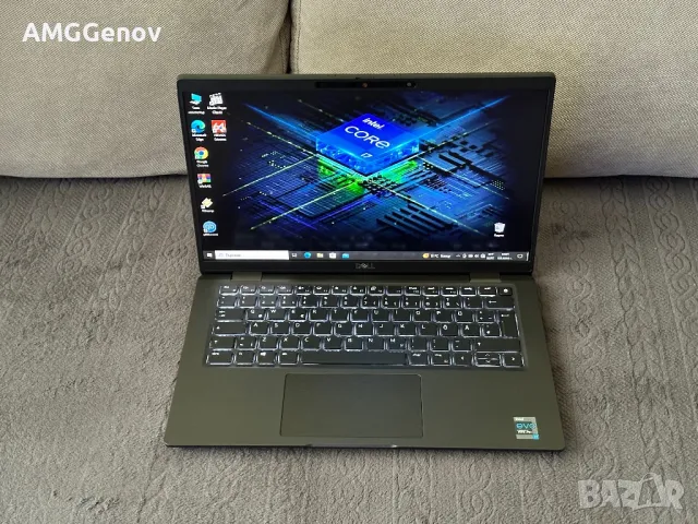 *32GB Ram*14'FHD IPS/i7-1185G7/Dell Latitude 7420/32GB LPDDR4X/512GB SSD-Гаранци, снимка 2 - Лаптопи за работа - 47183929