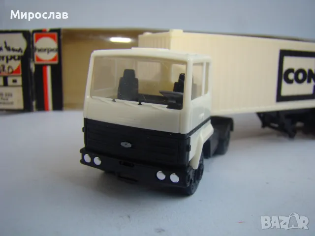 HERPA H0 1/87 FORD КАМИОН МОДЕЛ ТИР ИГРАЧКА КОЛИЧКА, снимка 3 - Колекции - 48418385