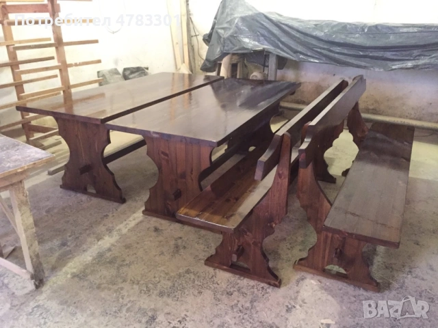 Баварски маси и пейки, снимка 4 - Маси - 54039034
