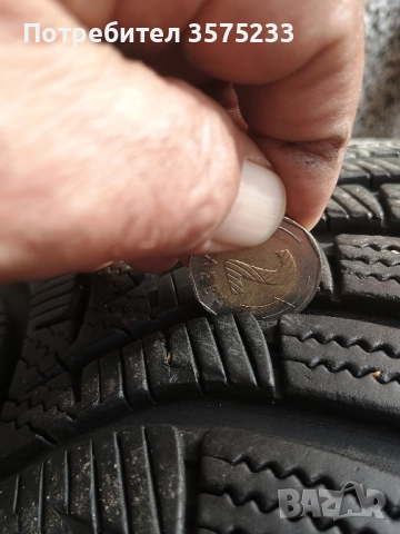 Зимни гуми HANCOK 2 бр.195/65/15, снимка 2 - Гуми и джанти - 51946116