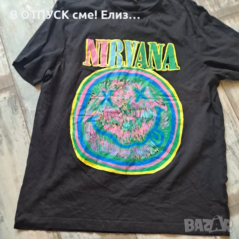 Тениска оригинал лицензна NIRVANA, снимка 4 - Тениски - 51166798