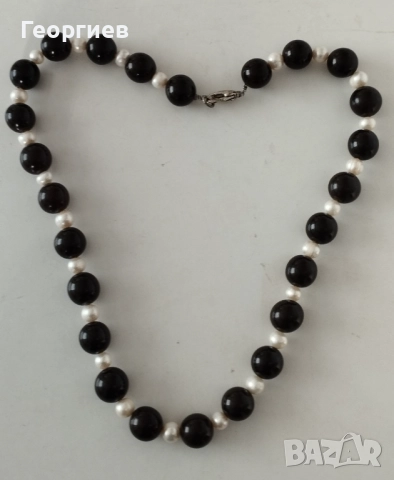 Колиета,гривна с естествени перли.Броеница кехлибар., снимка 6 - Колиета, медальони, синджири - 51866194