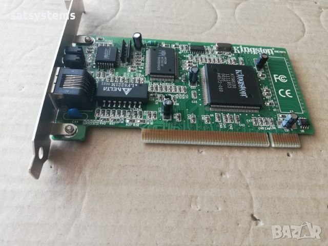 Kingston KNE110TX/20 Fast EtheRx 10/100 Server PCI Ethernet Adapter Card, снимка 5 - Мрежови адаптери - 46129689