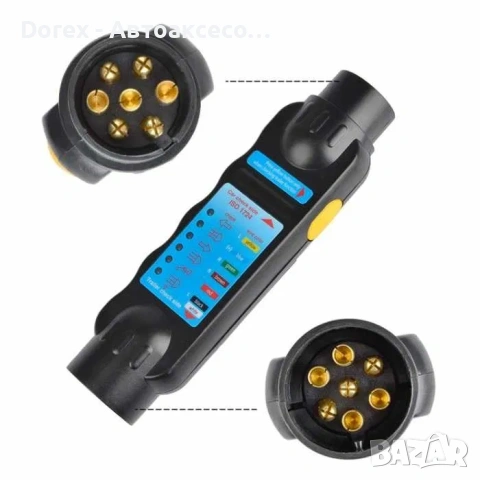 Тестер за проверка на светлини на ремаркета