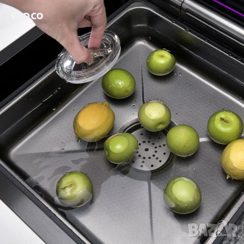 Модерна мултифункционална кухненска мивка с регулируем двоен водопад, снимка 5 - Мивки - 46110333