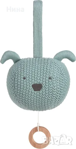 Музикална играчка/ латерна Lassig, органичен памук, куче, снимка 2 - Музикални играчки - 50098819