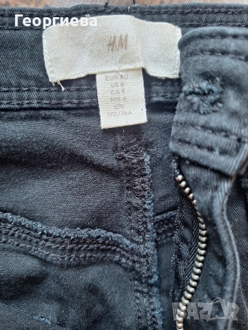 Продавам два дамски черни панталона H&M  и Cecil, снимка 5 - Панталони - 53044460