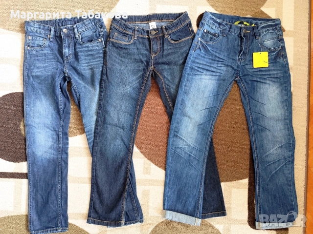 Лот от 3 чифта дънки за момче 