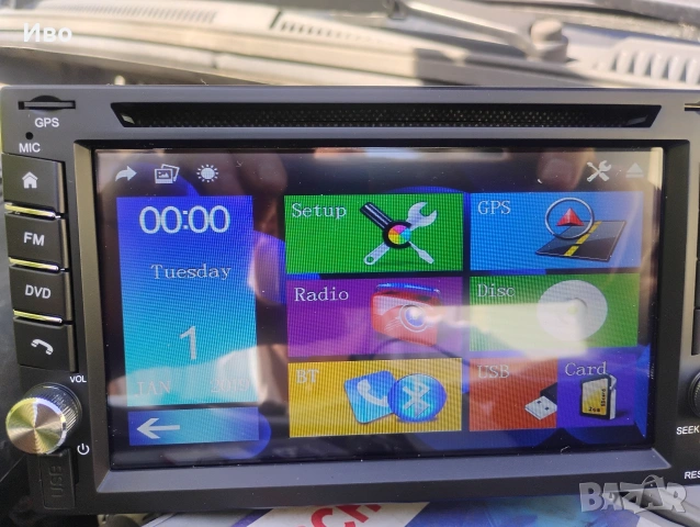 мултимедия за кола GPS, BLUETOOTH, DVD, камера