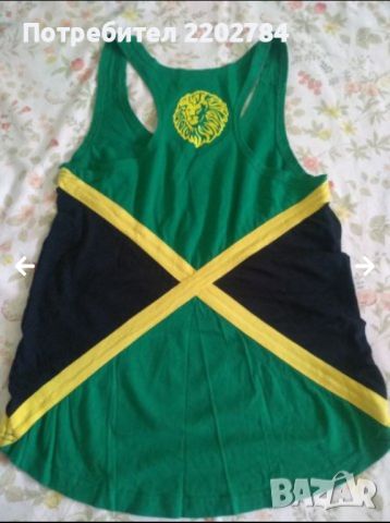 Футболна тениска и потник Ямайка, Jamaica , снимка 14 - Тениски - 36393923