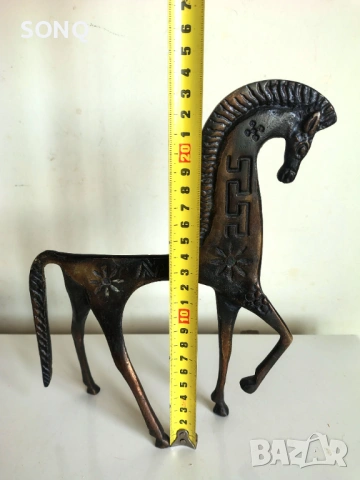Уникална Бронзова Статуетка - Кон (Етруско Изкуство), снимка 7 - Антикварни и старинни предмети - 54067195