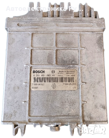 Компютър Renault Scenic 1.9 DTI - 7700109621, 0281001809, 28SA3471, HOM7700105953