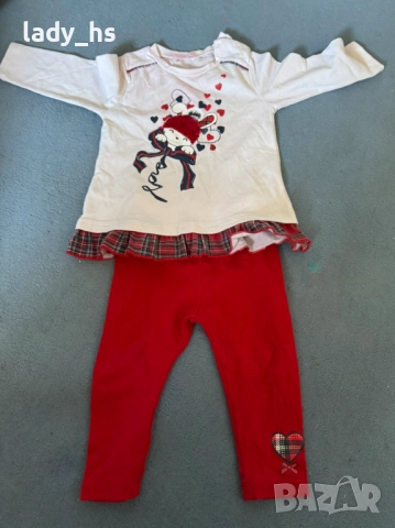 Красив коледен сет, снимка 3 - Комплекти за бебе - 52448650