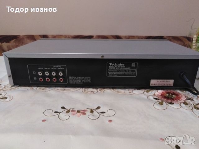 Technics-sh-z250, снимка 6 - Еквалайзери - 45696663