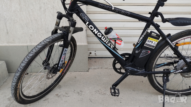 Планински електрически велосипед Longwise Oxygen 26 инча, снимка 3 - Велосипеди - 45038430
