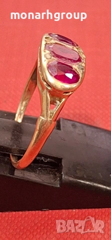 Златен пръстен , снимка 3 - Пръстени - 54170859