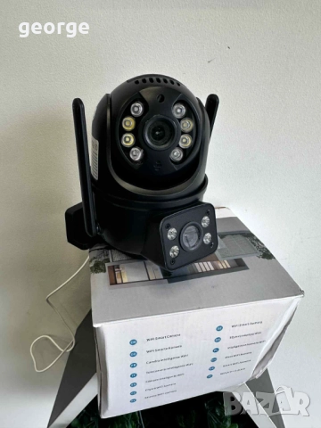 WiFI смарт камера, снимка 2 - HD камери - 52547380