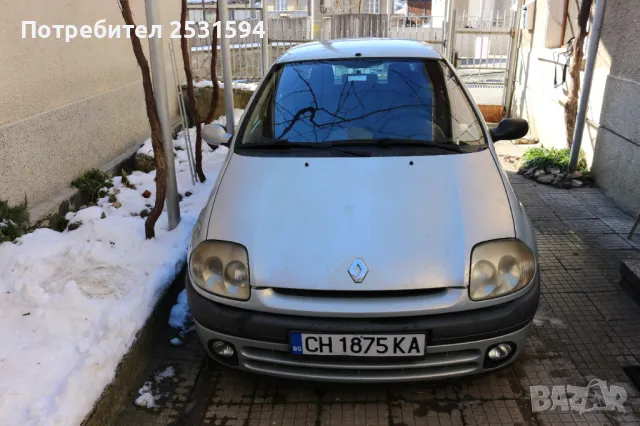 Renault Clio 1.2 , 60 к.с. , Бензин, 2000 г. в много добро състояние, снимка 2 - Автомобили и джипове - 48731658