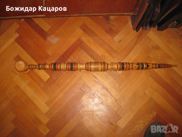 Красива, огромна  лула, чибук.  Не е ползвана. Цена 40 лева(20.45 €). Пращам по Еконт. За София, мож, снимка 4 - Антикварни и старинни предмети - 51834544