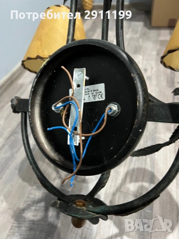 Аплик / лампа за стена, снимка 12 - Антикварни и старинни предмети - 54281764