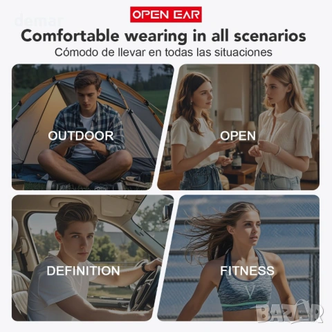 BEARTAIN XT66PRO Слушалки за превод в реално време с изкуствен интелект, 135 езика, iOS и Android, снимка 9 - Слушалки, hands-free - 53983118