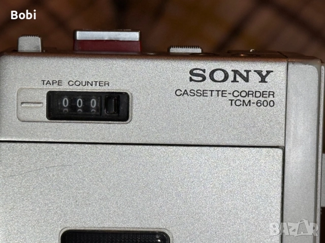 Sony Cassette-Corder TCM-600, снимка 2 - Други - 52311459
